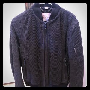 Burberry Python Bomber Jacket